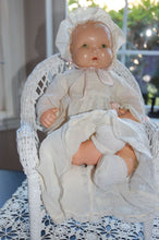 Super Rare! Vintage Effanbee F & B Compo Lamkin Lambkins Doll 15 inch w/article