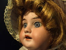 BEAUTIFUL ANTIQUE ARMAND MARSEILLE BISQUE HEAD, COMPOSITION BODY, 20" DOLL