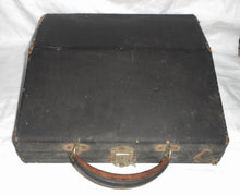 ANTIQUE TYPEWRITER ~ RARE L.C. SMITH CORONA PORTABLE MODEL 4 BLACK DECO