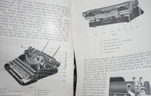 ANTIQUE TYPEWRITER ~ RARE L.C. SMITH CORONA PORTABLE MODEL 4 BLACK DECO