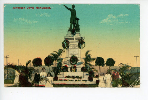 Jefferson Davis Monument Dedication NEW ORLEANS Rare Antique Confederate 1915