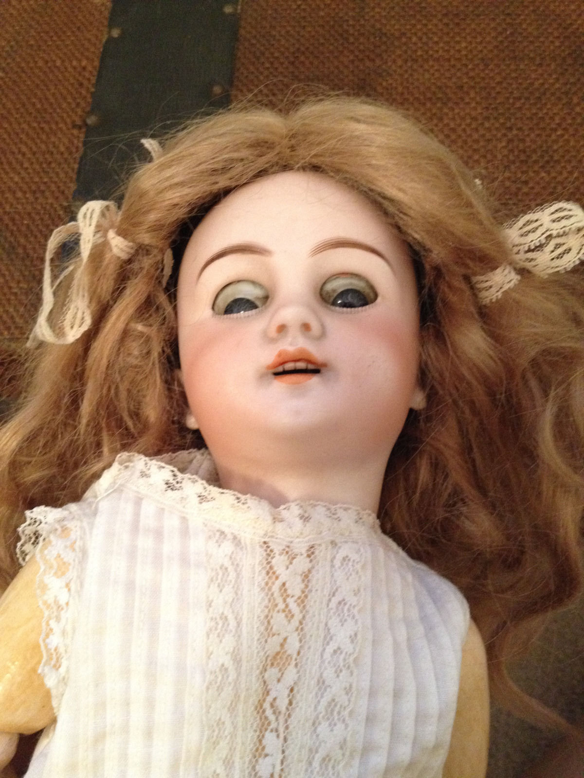 Jumeau Antique Doll Reproduction Bisque Doll