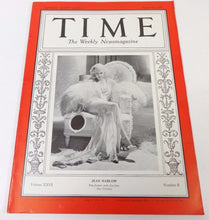 TIME Magazine August 19, 1935 JEAN HARLOW (Vol XXVI, 8) VINTAGE; RARE!