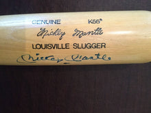 MICKEY MANTLE AUTOGRAPHED BAT GENUINE K55 LOUISVILLE SLUGGER JAMES SPENCE COA