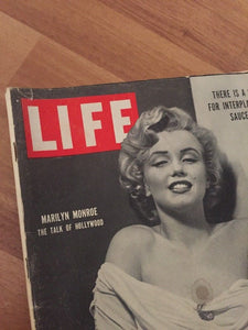 April 7 1952 Life Magazine Marilyn Monroe Rare