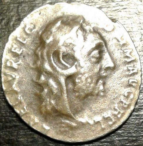 RARE Roman Empire Commodus Coin Silver Denarius War Weapons Exceptional Features