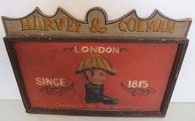 Rare antique handpainted wood sign trade shop London cobblers shoe repair