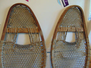 antique , snowshoes/complete - nice 12 x 42 # 1354