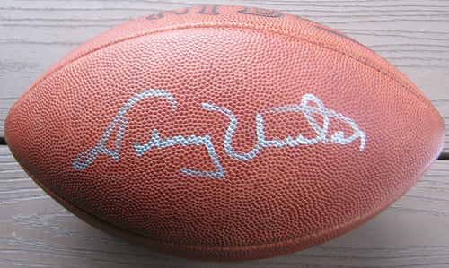 JOHNNY UNITAS Autograph/Signed NFL Football! PSA/DNA COA/Full Letter! AWESOME!